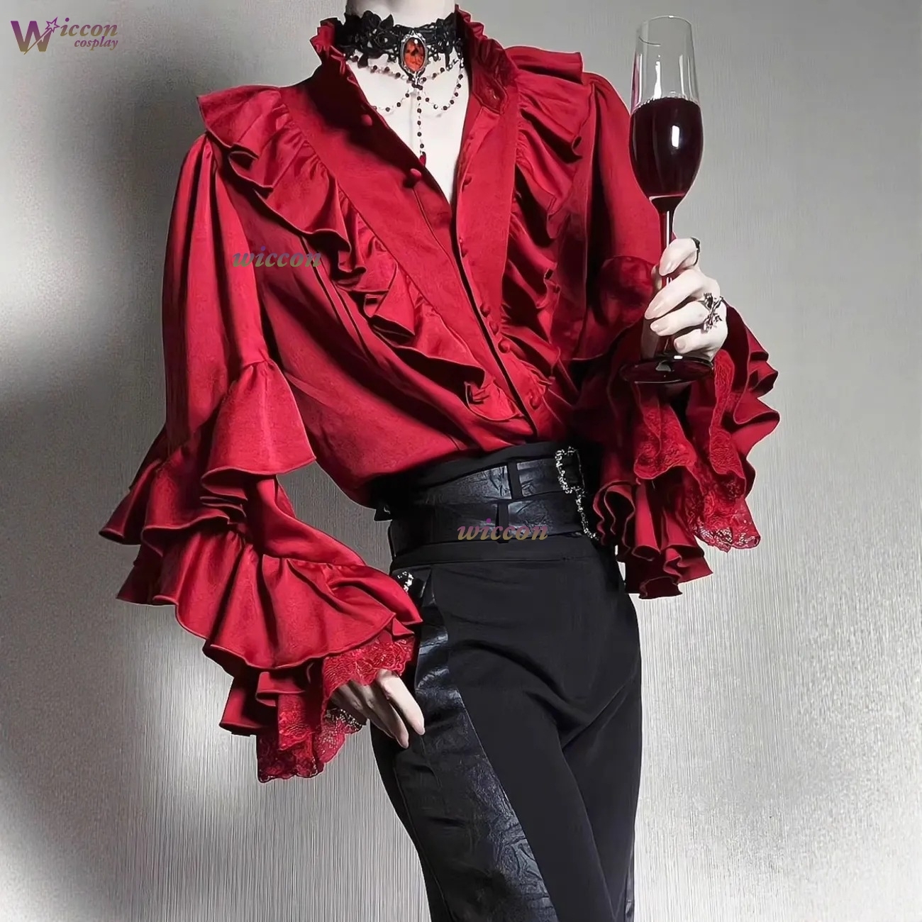 Lolita Gothic Vampire Cosplay  - Vintage Fashion Outfit ulasan dan harga
