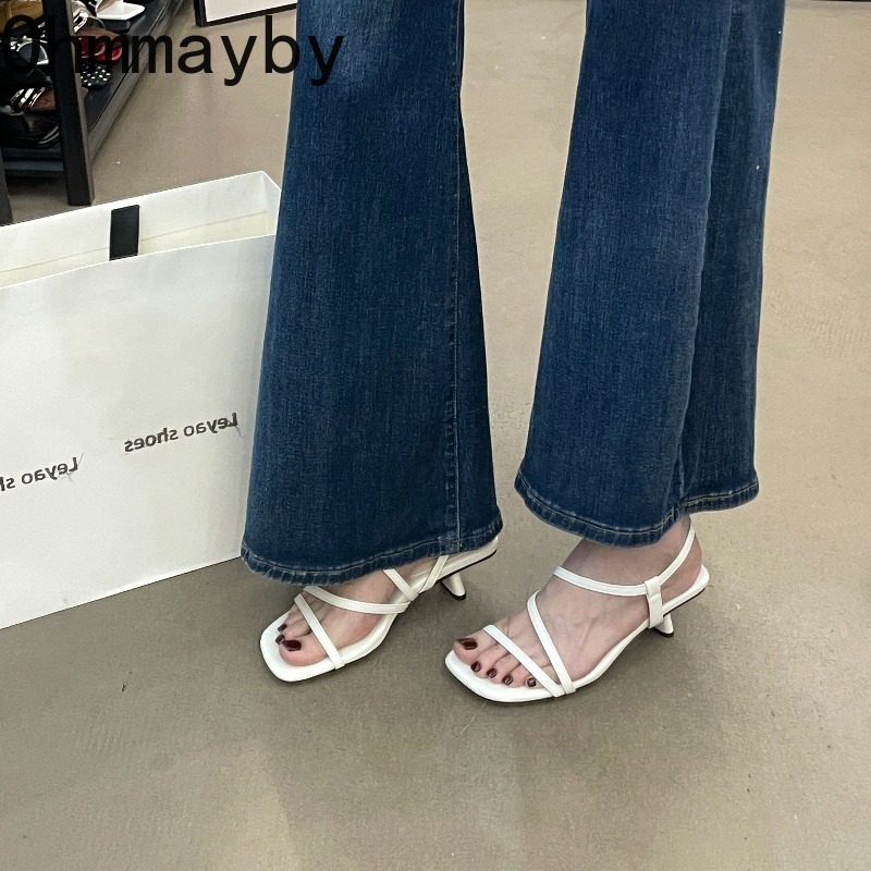 Vintage Summer Open Toe High H - Vintage And Modern Fashion ulasan dan harga