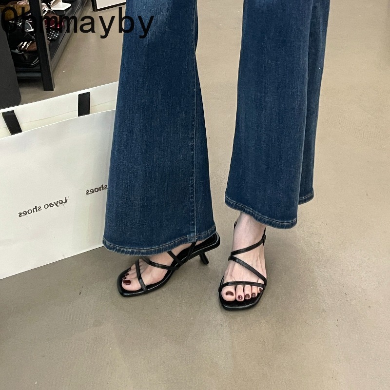 Vintage Summer Open Toe High H - Vintage And Modern Fashion ulasan dan harga
